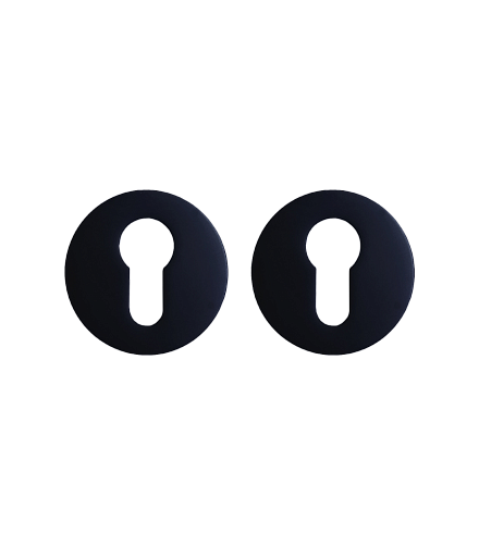 Накладки на ключевой цилиндр Накладка под цилиндр TRODOS на круглом основании ET-03 AL BL 